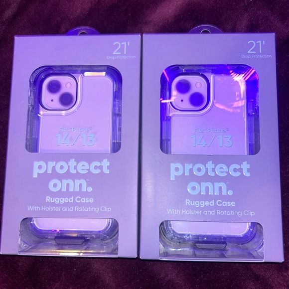 Other - iPhone 14/13 protect onn. Phone cases they are super protective with holder.